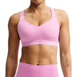 Теннисный бюстгальтер Nike Indy With Strong Support Padded Adjustable Sports - pink rise