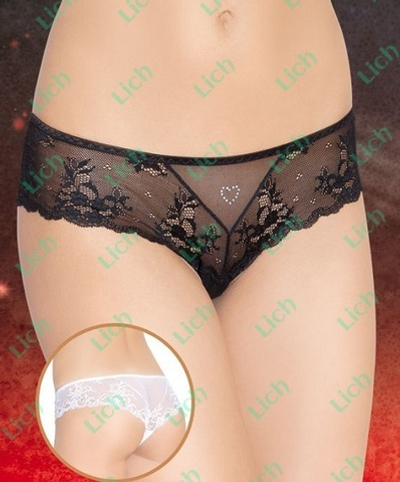 Женские трусики-шортики с украшением-сердечком