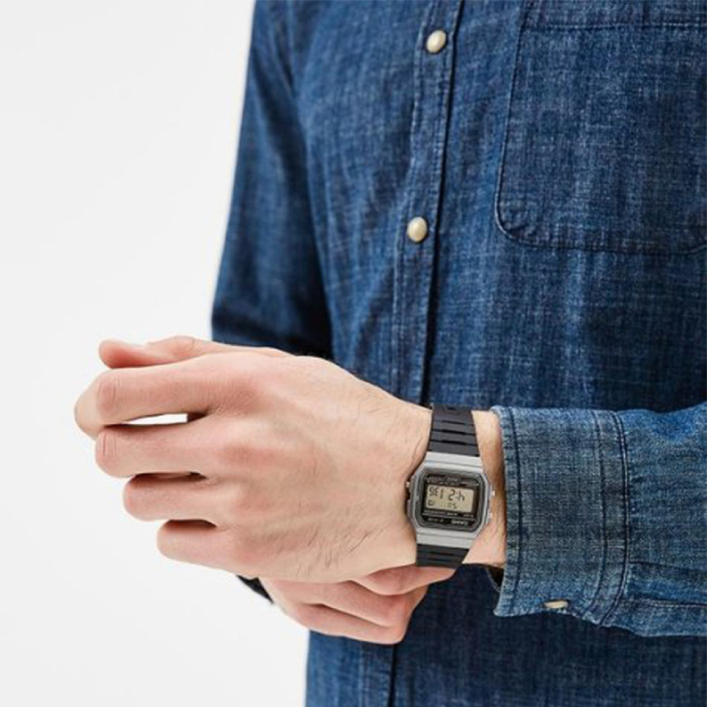 Часы CASIO STANDARD, F-91WM-1B