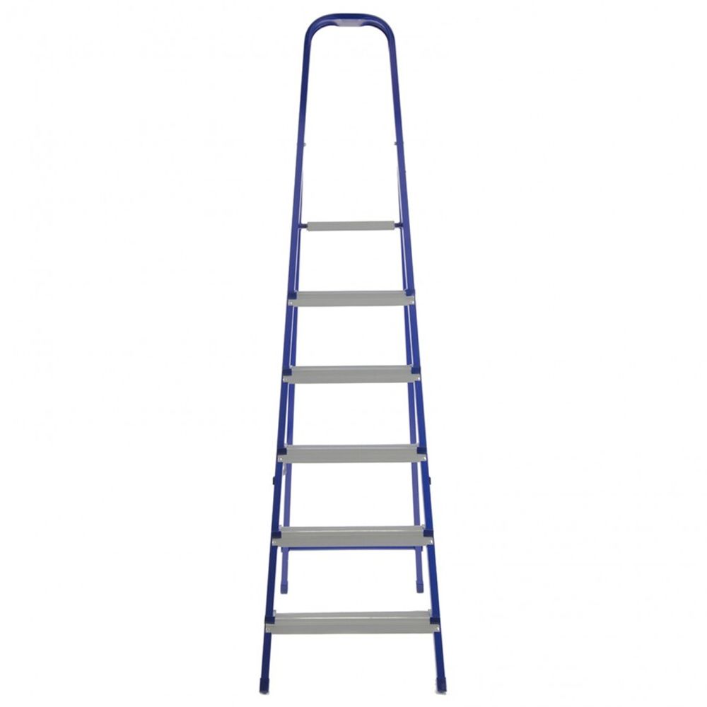 Стремянка, 6 ступеней, стальная, Россия// Сибртех 97846