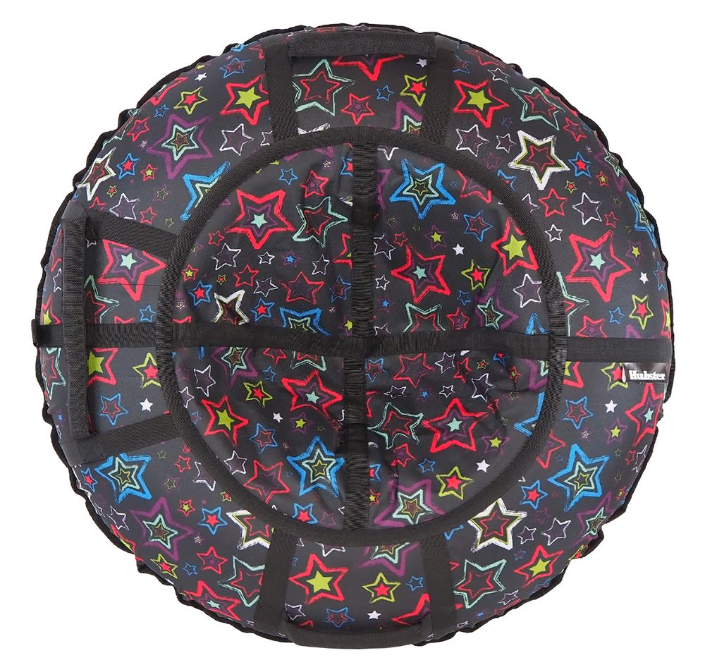 Тюбинг Hubster Люкс Pro S Звезды черные