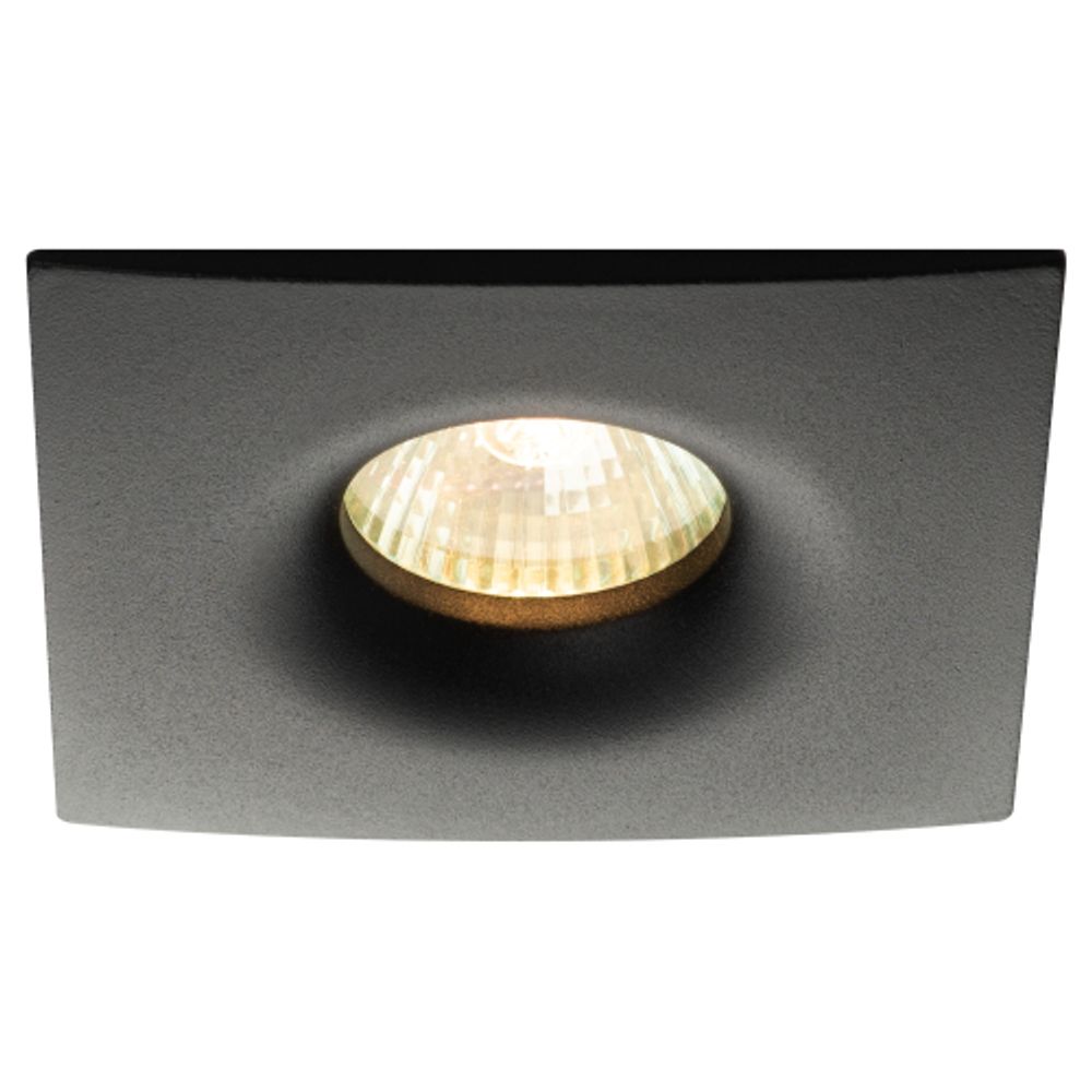 Встраиваемый светильник алюминиевый ЭРА KL104 BK MR16 GU5.3 черный