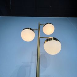 Торшер Geneva Glass Floor Lamp Triple