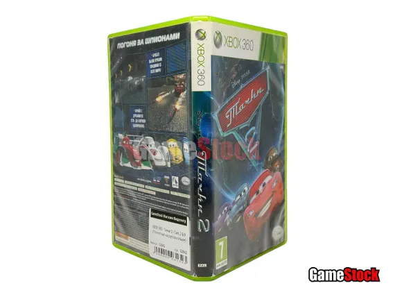 XBOX 360 - Тачки 2 / Cars 2 Б/У (Полностью на русском языке)