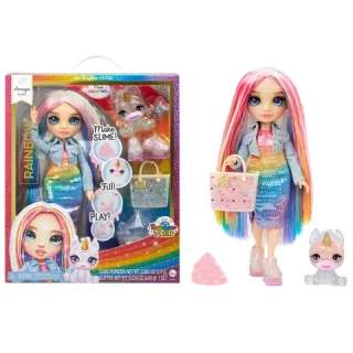 Кукла Rainbow High Amaya со слаймом и питомцем