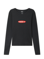 Женский Лонгслив Obey Oval