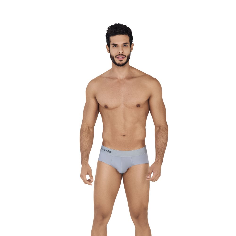 Мужские трусы брифы серые Clever WARM CLASSIC BRIEF 053313