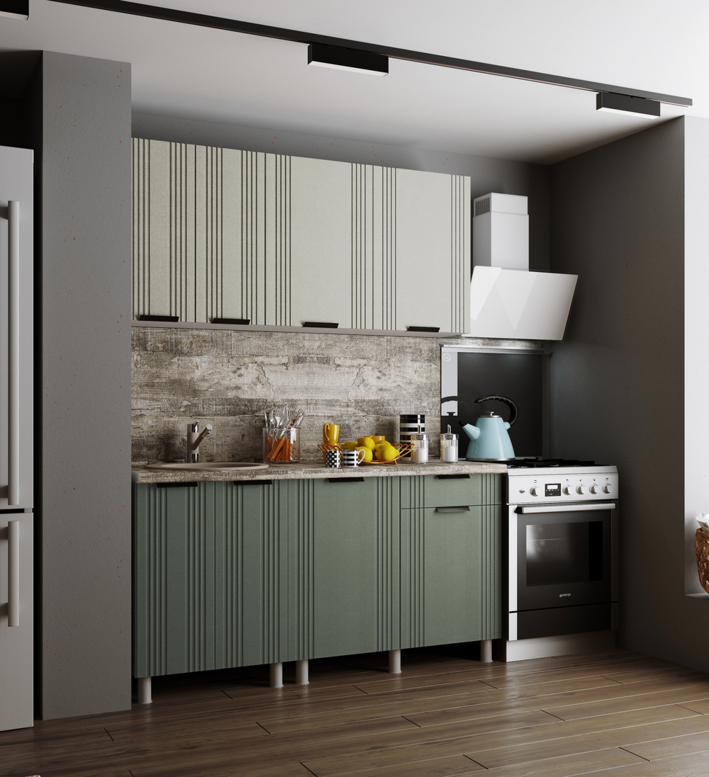 Кухня МОНТИ готовое решение 1,6м