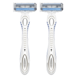 BIC, EasyRinse, одноразовые бритвенные станки для мужчин, 2 шт.