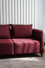 Диван Леон 1,6 Бордо