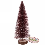 Ёлка декоративная «Сказочное сияние» 20 см, Рубин