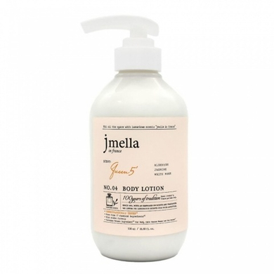 JMELLA  Лосьон для тела "Альдегид, жасмин, белый мускус"- IN FRANCE QUEEN 5' BODY LOTION, 500 мл