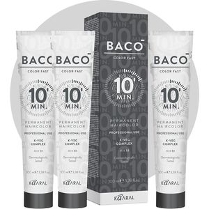 BACO Color Fast - перманентная аммиачная крем-краска (10-минутка)