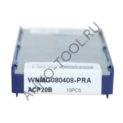 Пластина твердосплавная ISO WNMG080408-PRA ACP30B AHNO по стали, черновая