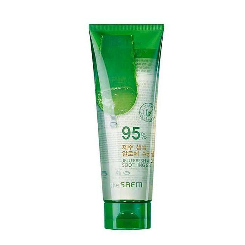 The Saem Aloe Лосьон для тела с алоэ Jeju Fresh Aloe Soothing Lotion 90%