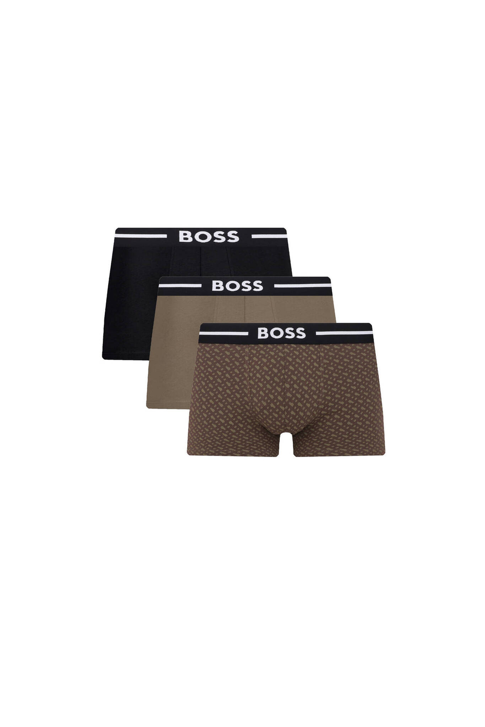 Трусики-боксеры 3шт. Bold Design BOSS BLACK - черный(50499397)