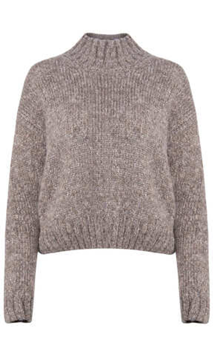 Marc Cain Свитер укороченный из смесовой шерсти