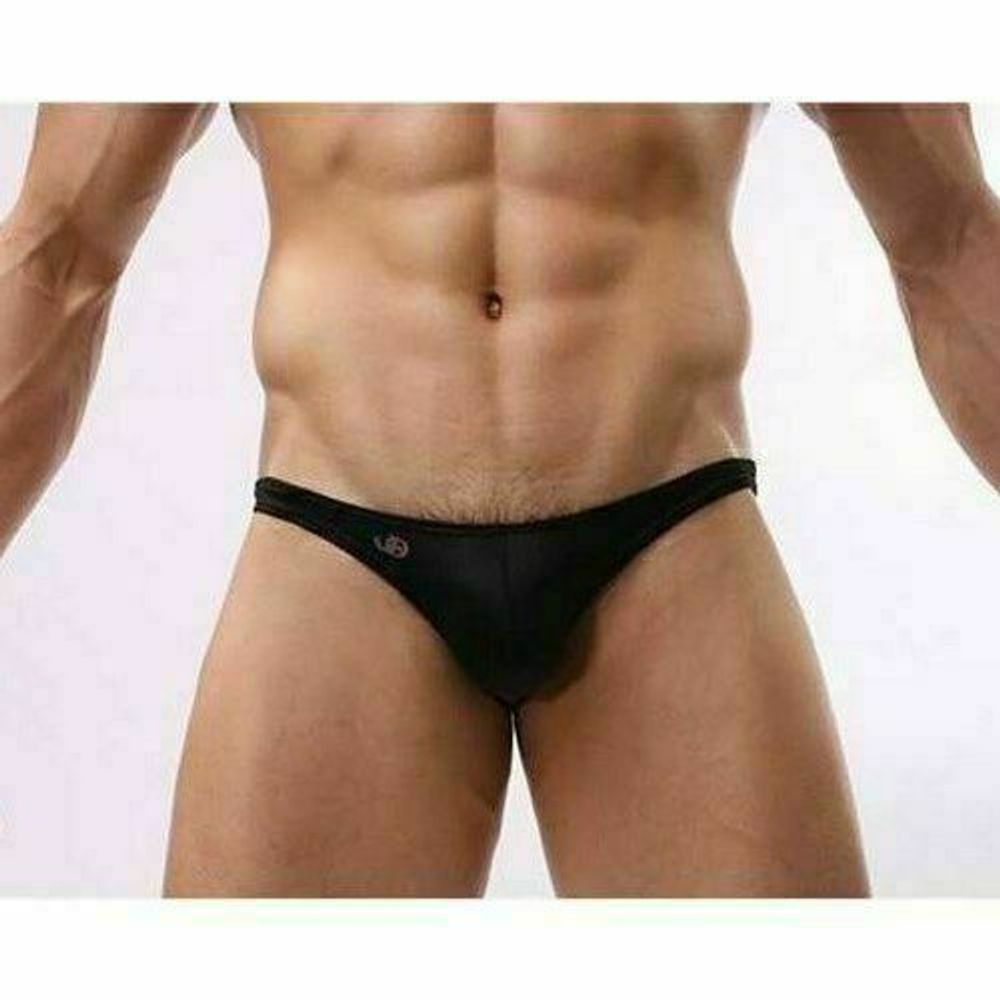 Мужские мини-брифы черные Joe Snyder Black Mini Brief