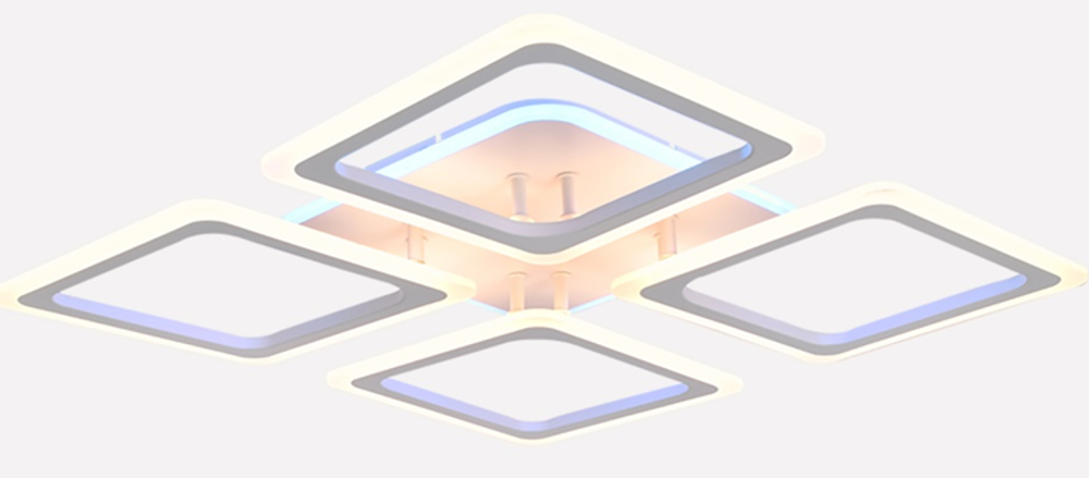 Потолочная светодиодная люстра Mirastyle XL-221112/4+1 WT ML