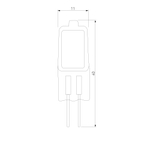 Галогенная лампа 35W G4 BХ105