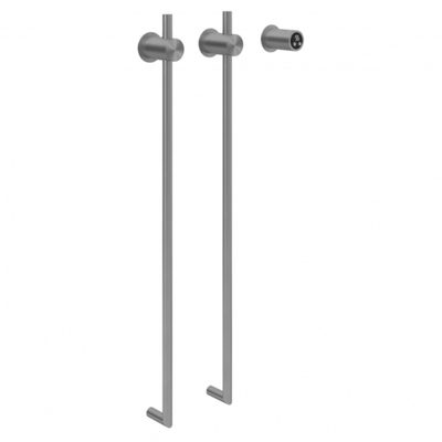 Полотенцесушитель электрический ABBER Charme AH4002BST сталь брашированная