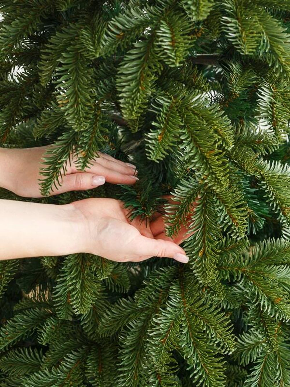 Ель искусственная «ОНТАРИО» (Литая+пвх) высота от 1,5 до 2.4 м