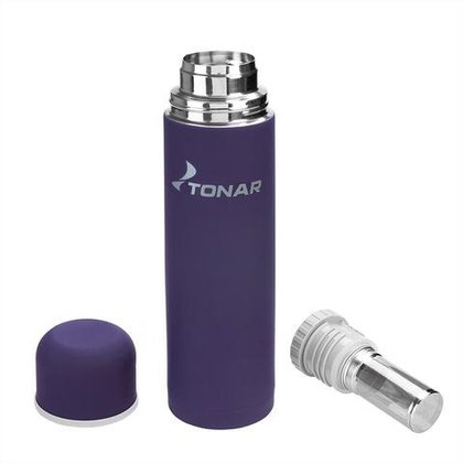 Термос Тонар с ситечком 750ML Фиолетовый