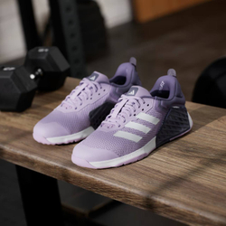 Кроссовки женские Adidas Dropset 3 (Сиреневые)