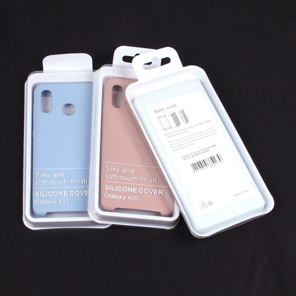 Панель Soft Touch для Samsung Galaxy A20/ A30, 007002 Белый