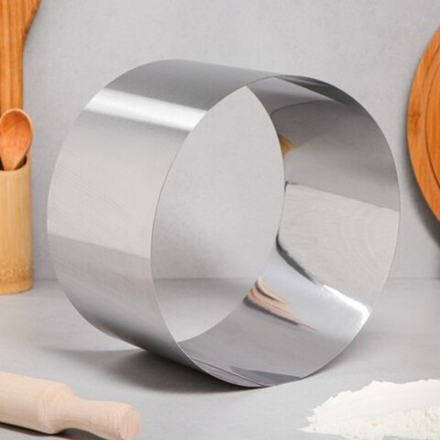 Форма для выпечки и выкладки "Круг", H-8, D-16 см