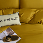 Комплект постельного белья Однотонный Сатин Премиум на резинке OCPR001