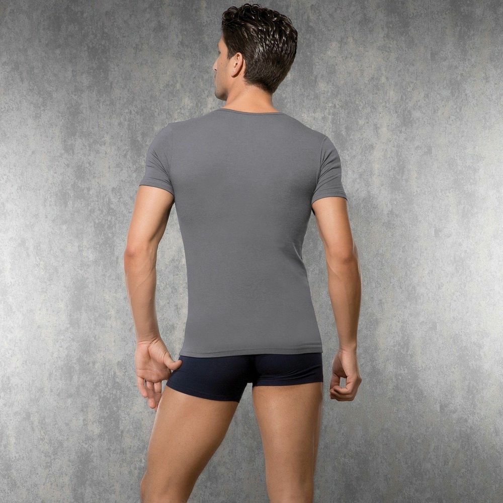 Мужская футболка серая Doreanse 2820