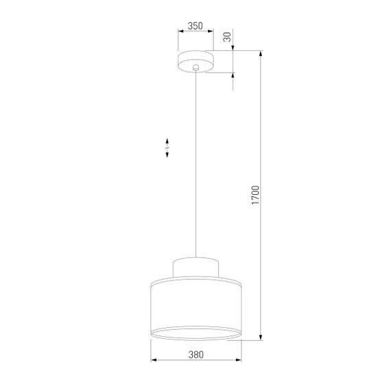 Подвесной светильник TK Lighting 3256 Duo
