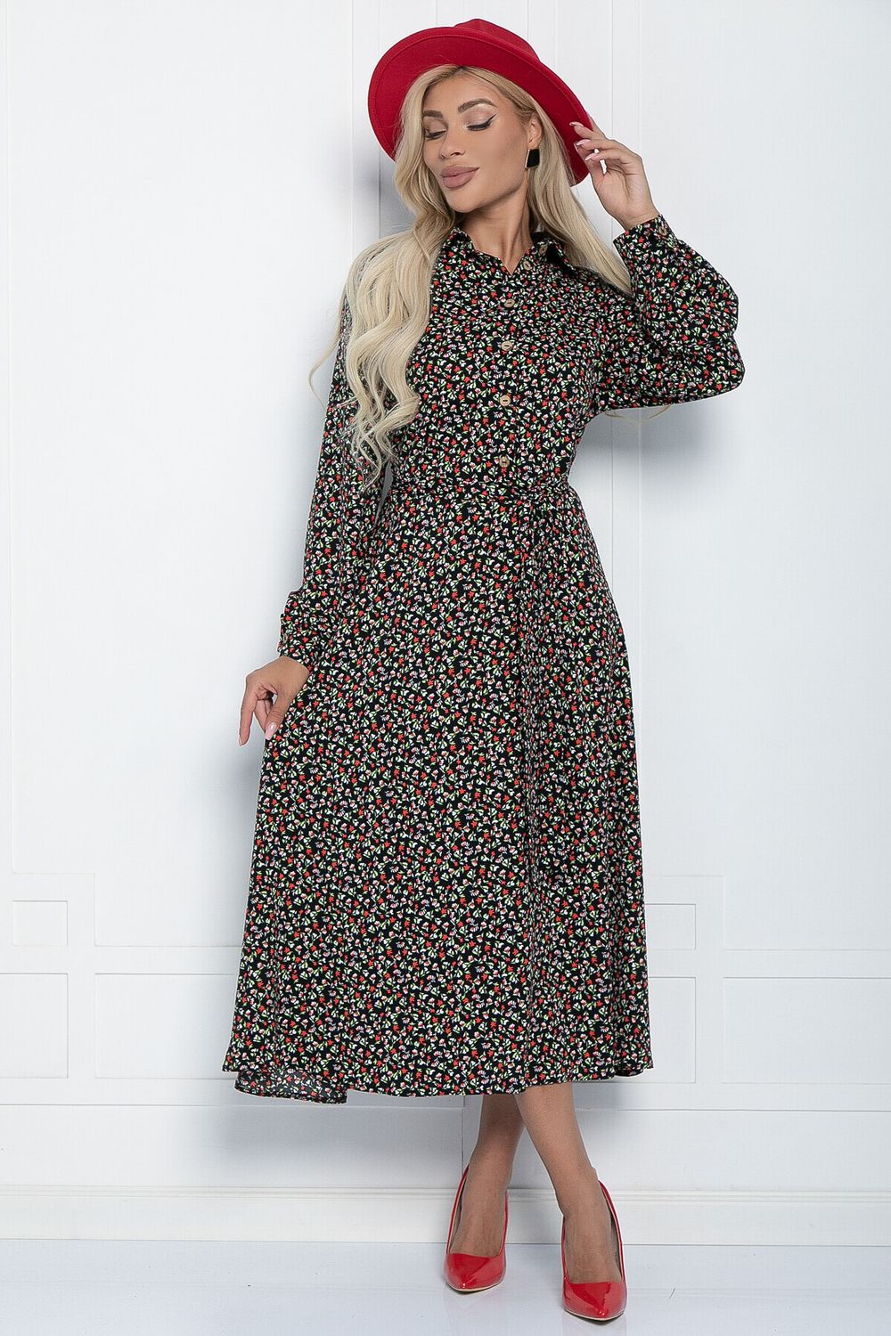 Платье Арвен (черное) П11069 LT Collection