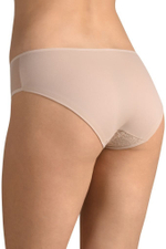 Трусики-слипы с кружевной вставкой (Размер: XL) (Цвет: белый)