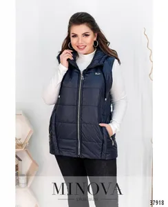 Жилет №17-197-синий Minova