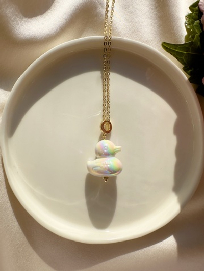 Цепочка Уточка белая