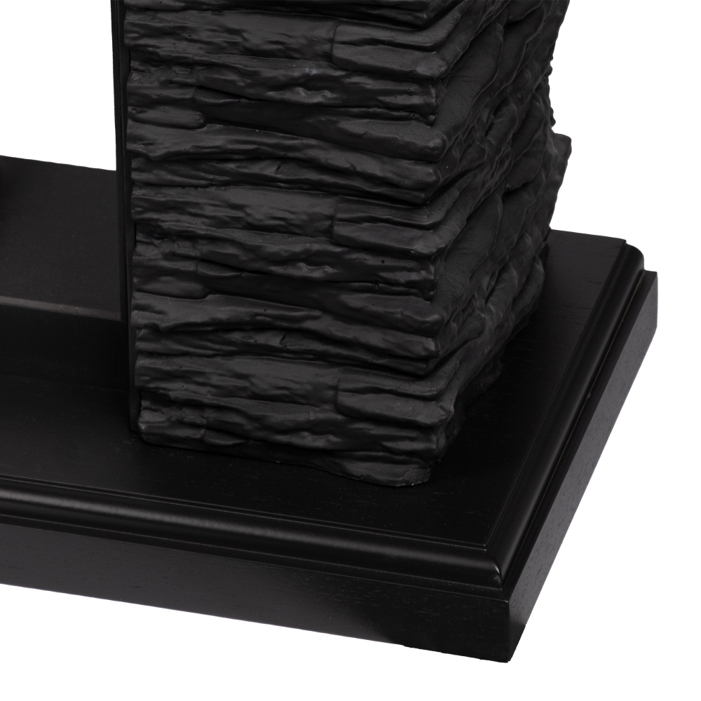 Каминокомплект: Очаг Electrolux EFP/P-4220LS, портал Porto 42/40/36 камень чер. шп. венге