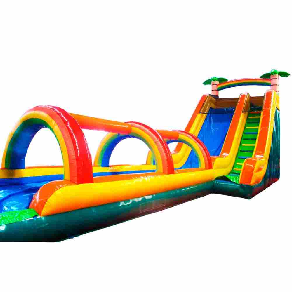 Водная горка с бассейном «Тропические выходные», 11*4*5 м