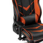 Компьютерное кресло Woodville Racer черное, оранжевое