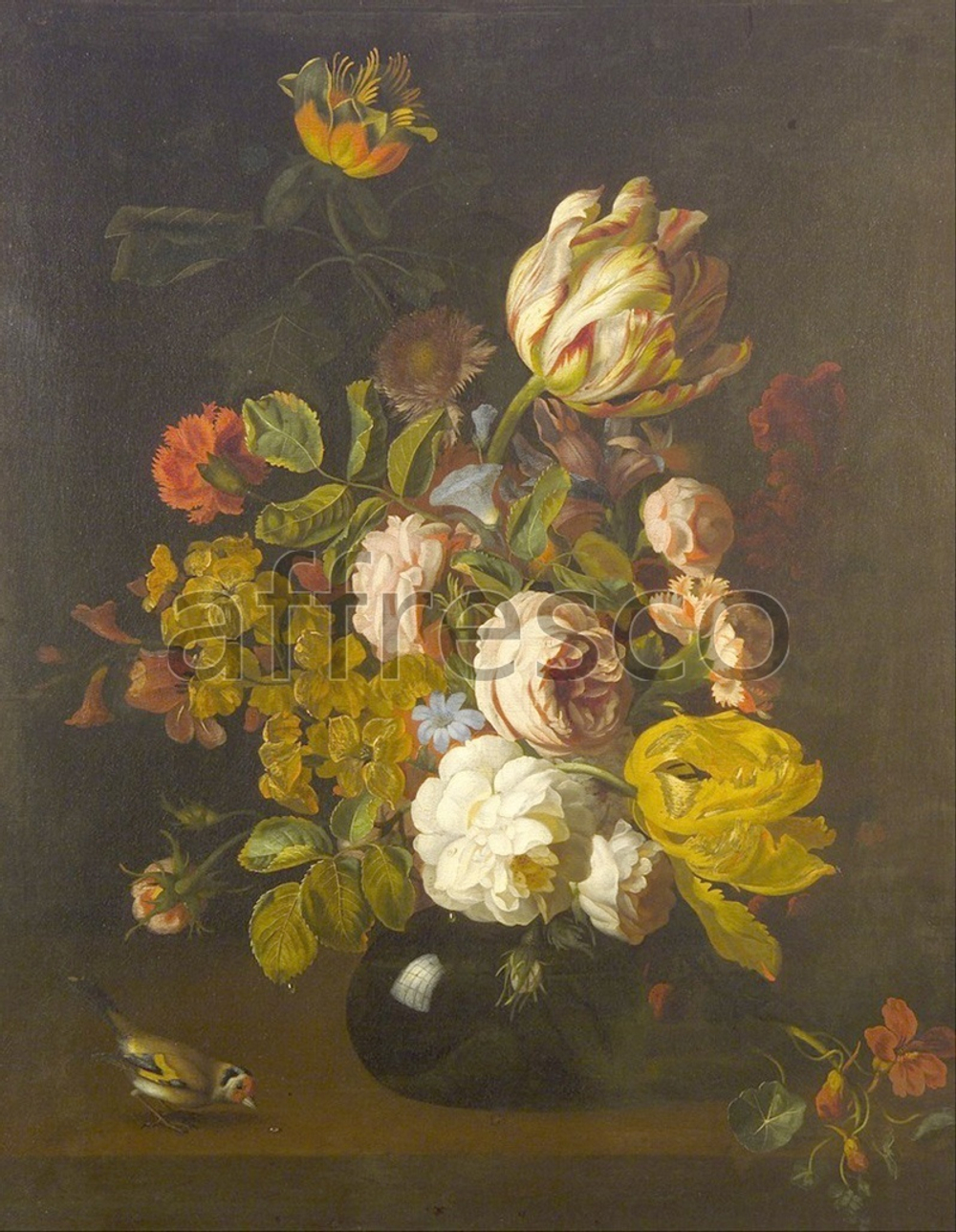 Фреска Stranover Tobias, Still Life with Flowers