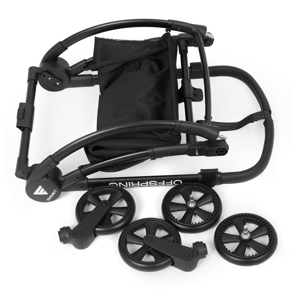 Детская прогулочная коляска Emmet Offspring OFS-02 Оливковый / (Olive)