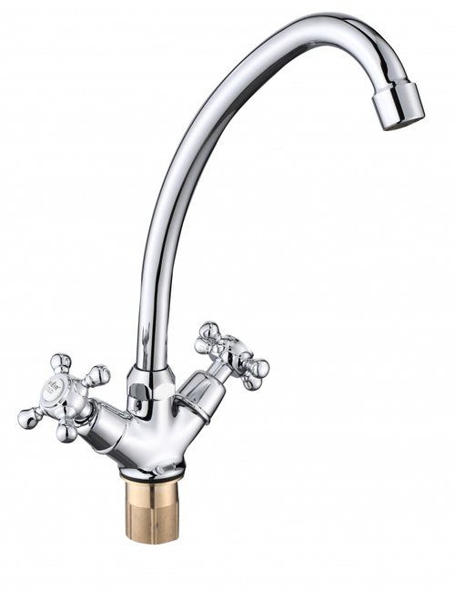 130122 Смеситель 2-руч. для кухни ViEiR (10/1шт)