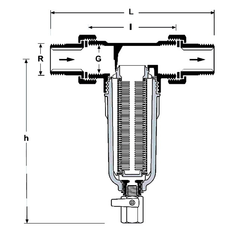 Фильтр механической очистки Honeywell FF06-1/2AAM