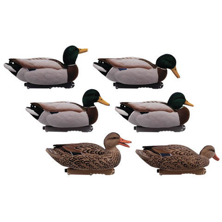 Кряква флок "FA LIVE MALLARD FLOATERS FULLY FLOCKED" 6 шт.