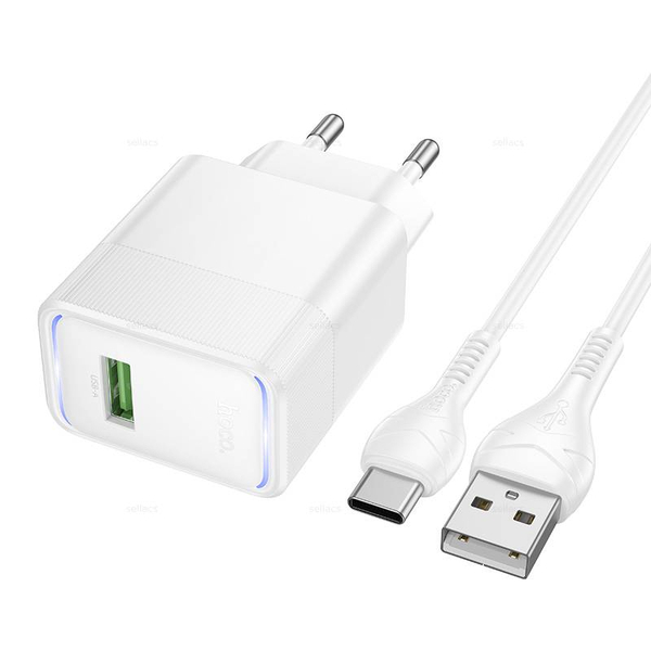 Зарядное устройство на Type-C 22.5W Hoco CS111A (white)