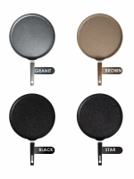 Сковорода-чудушница "Мечта" Гранит с несъемной ручкой 35см