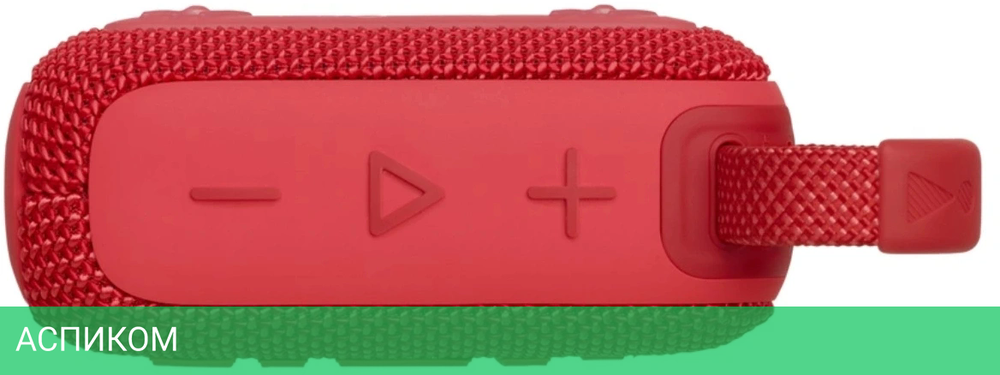 Беспроводная колонка JBL Go 4 Red (JBLGO4RED)