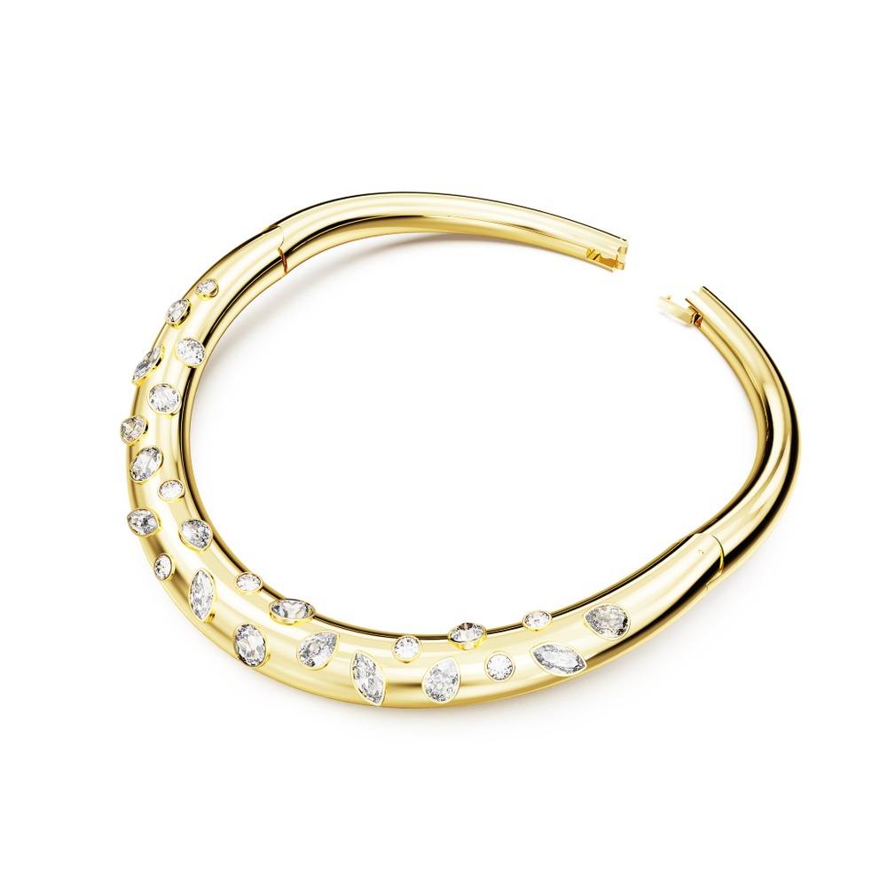 DEXTERA:NECKLACE TUBE WHI/GOS M