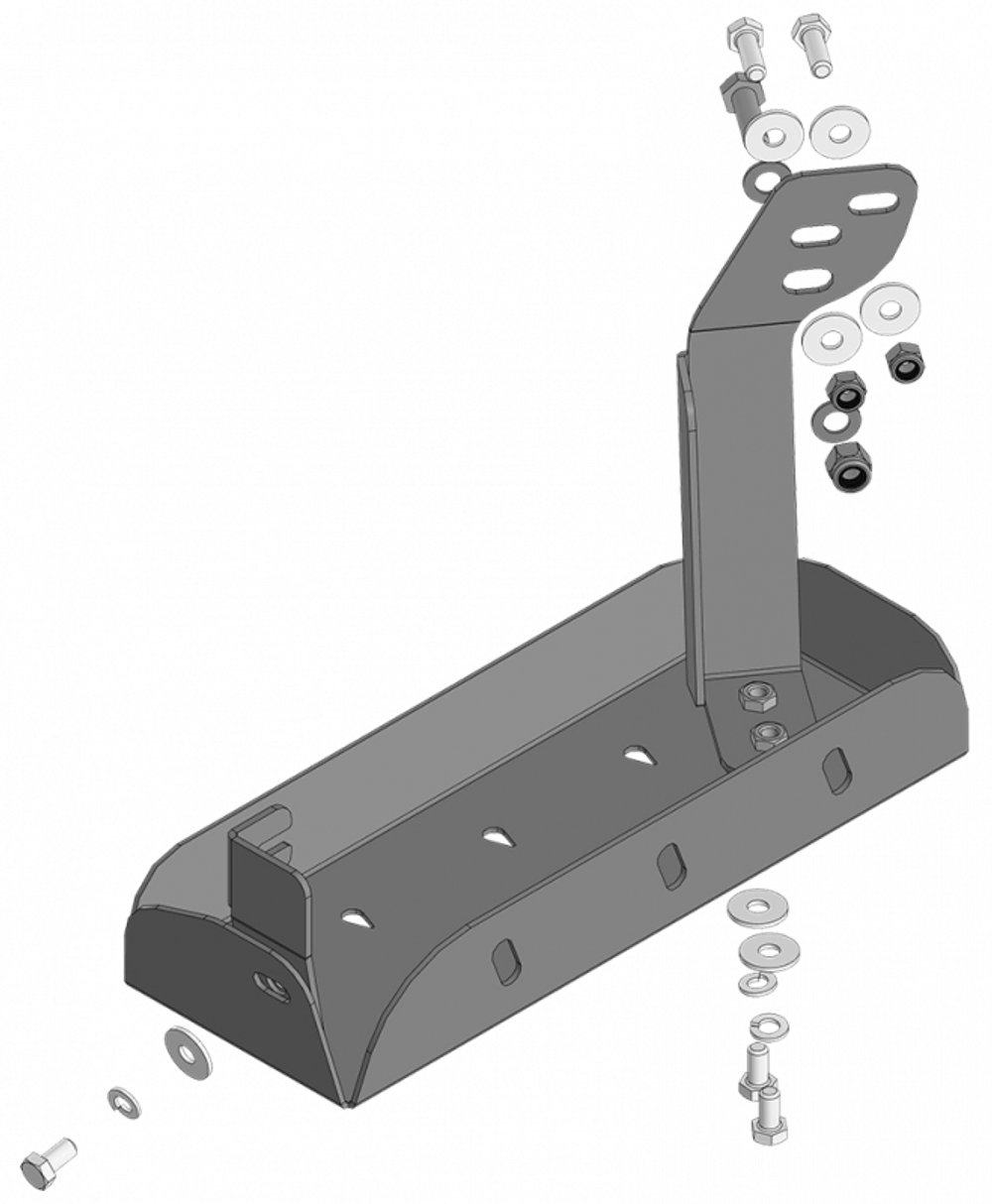 радиатора кондиционера, 3 мм, Сталь. для Kamaz Компас 9 2023-н.в., Motodor.27720